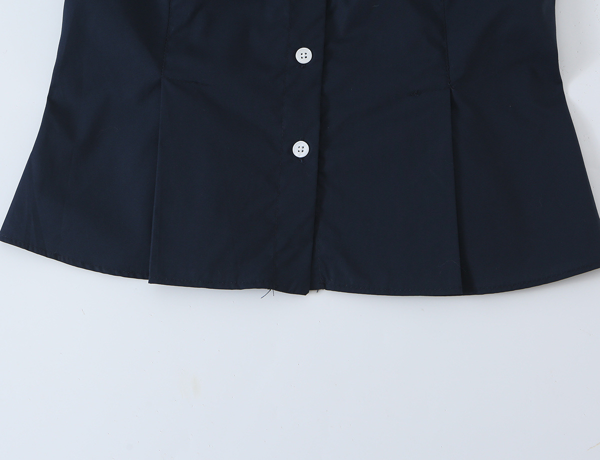 Bow-Detail Fitted Blouse