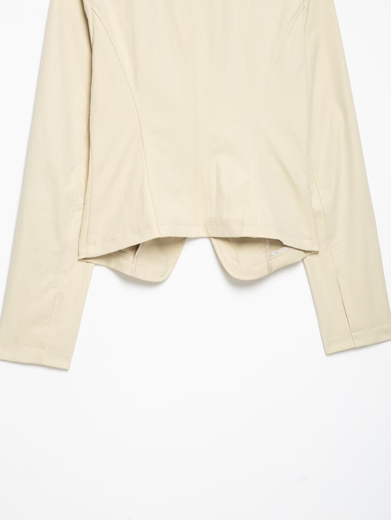 Asymmetric Button Jacket