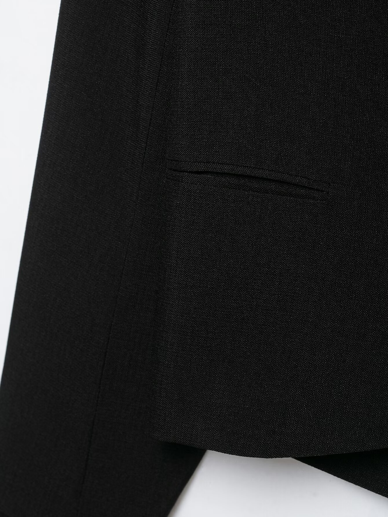 Fitted Single-Breasted Blazer