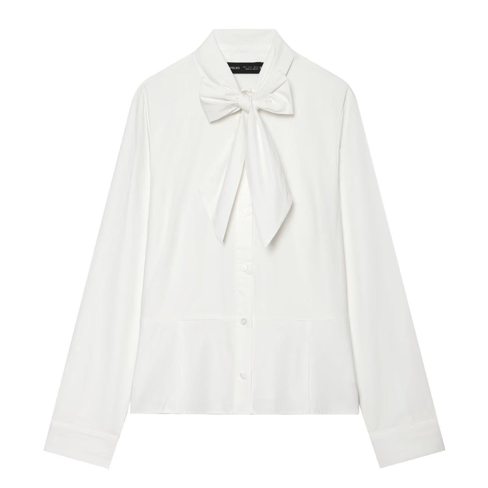 Bow-Neck Shirt