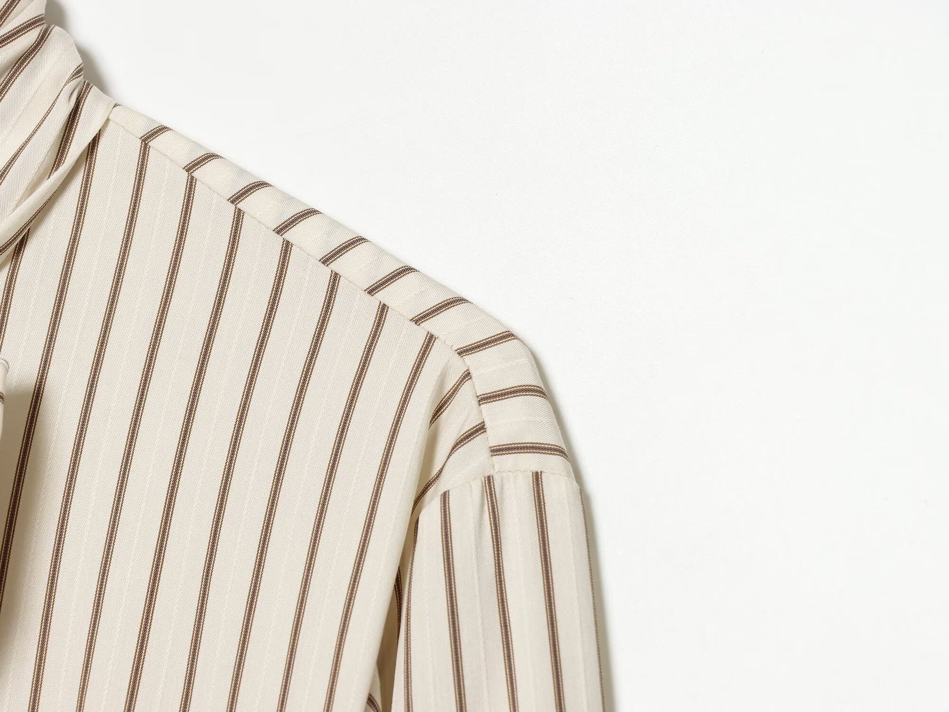 Bow-Neck Shirt