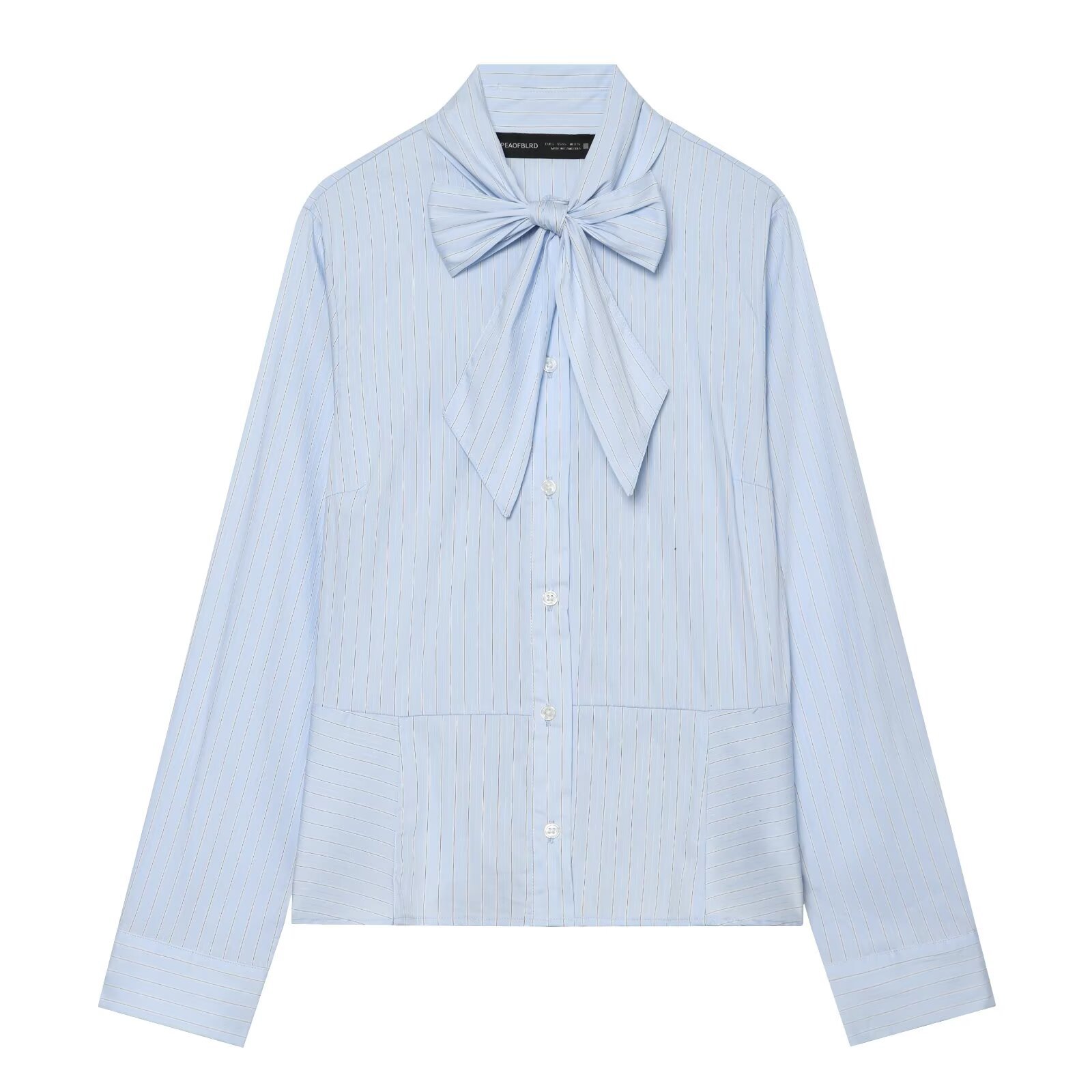 Bow-Neck Shirt