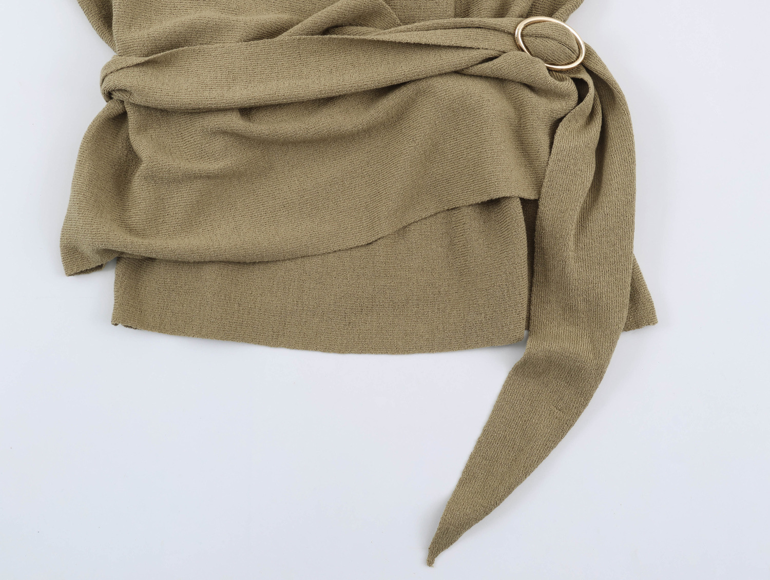 Tie-Waist Knit Cardigan