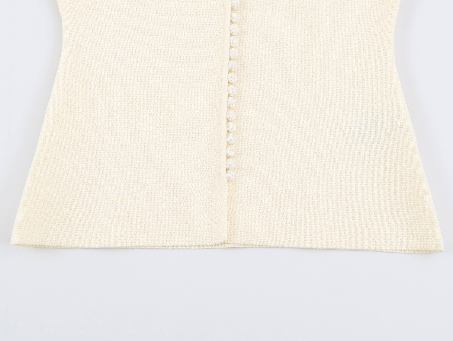 Stand-Collar Knit Vest