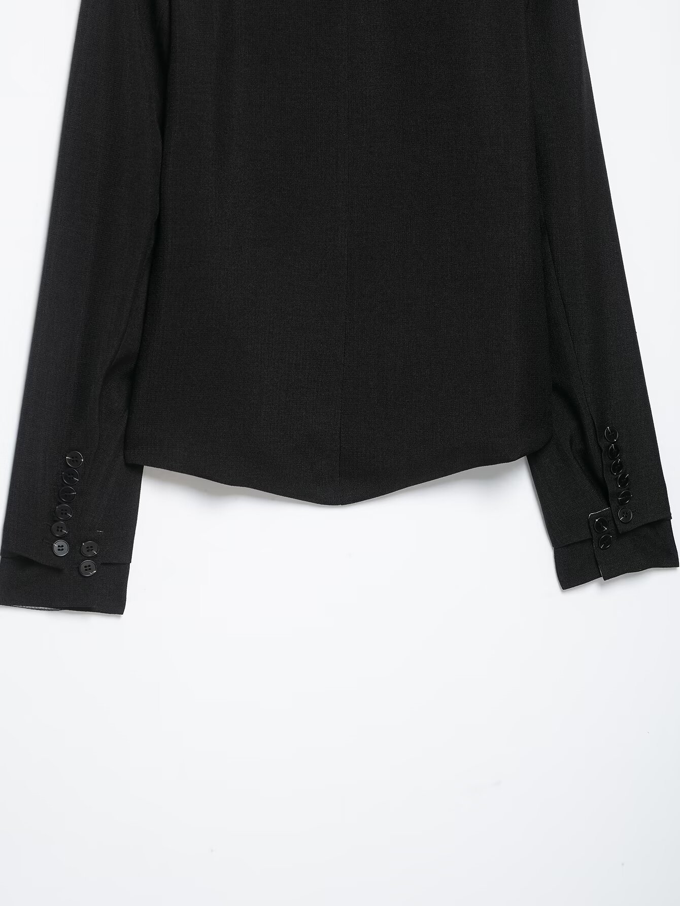 Fitted Single-Breasted Blazer