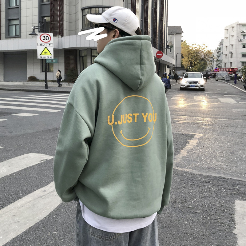 Unisex Thickened Fleece Lined Hooded Sweatshirt