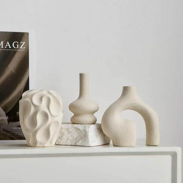 Set de tres jarrones de porcelana, imagen 5