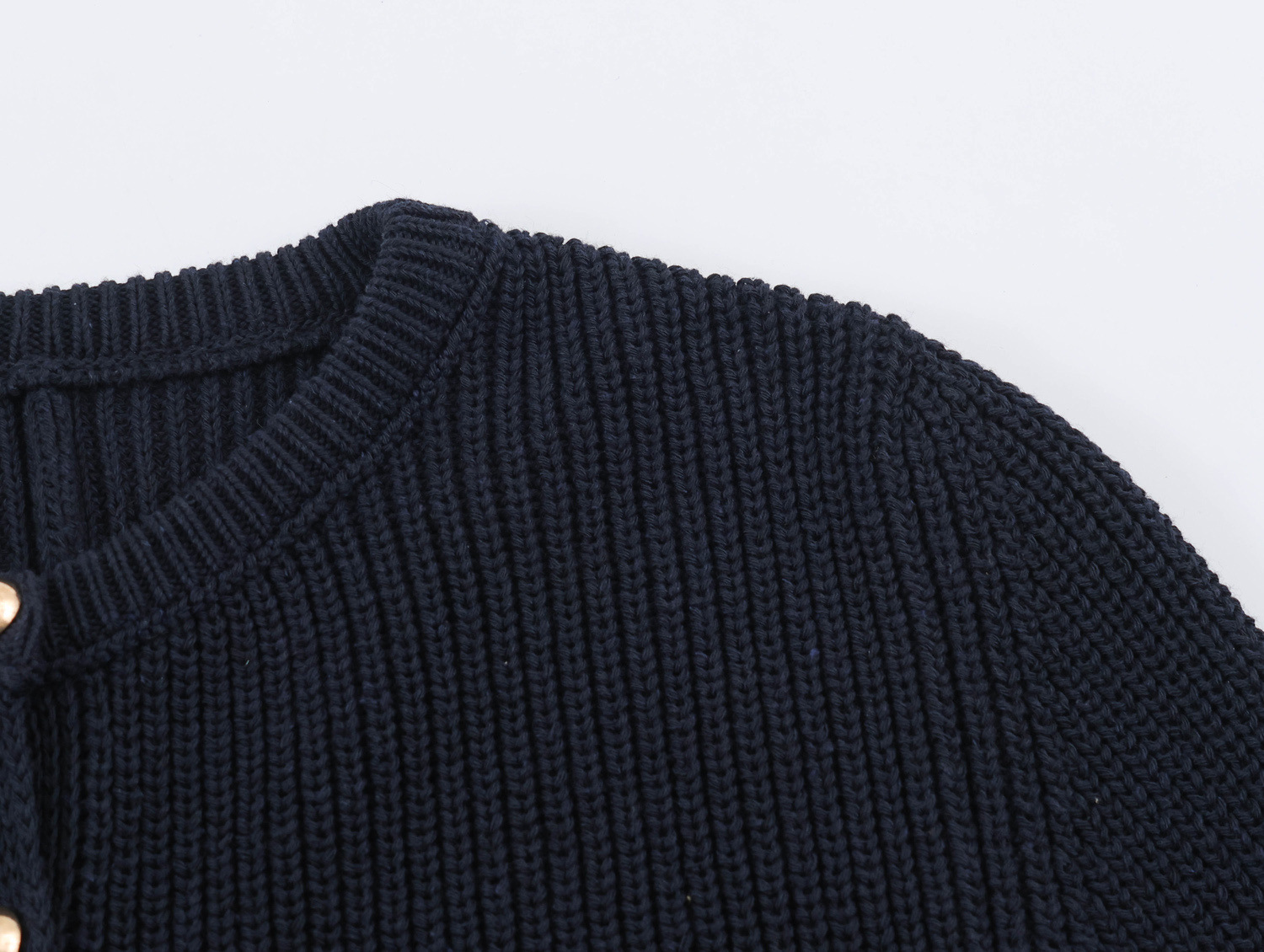 Peplum Knit Cardigan