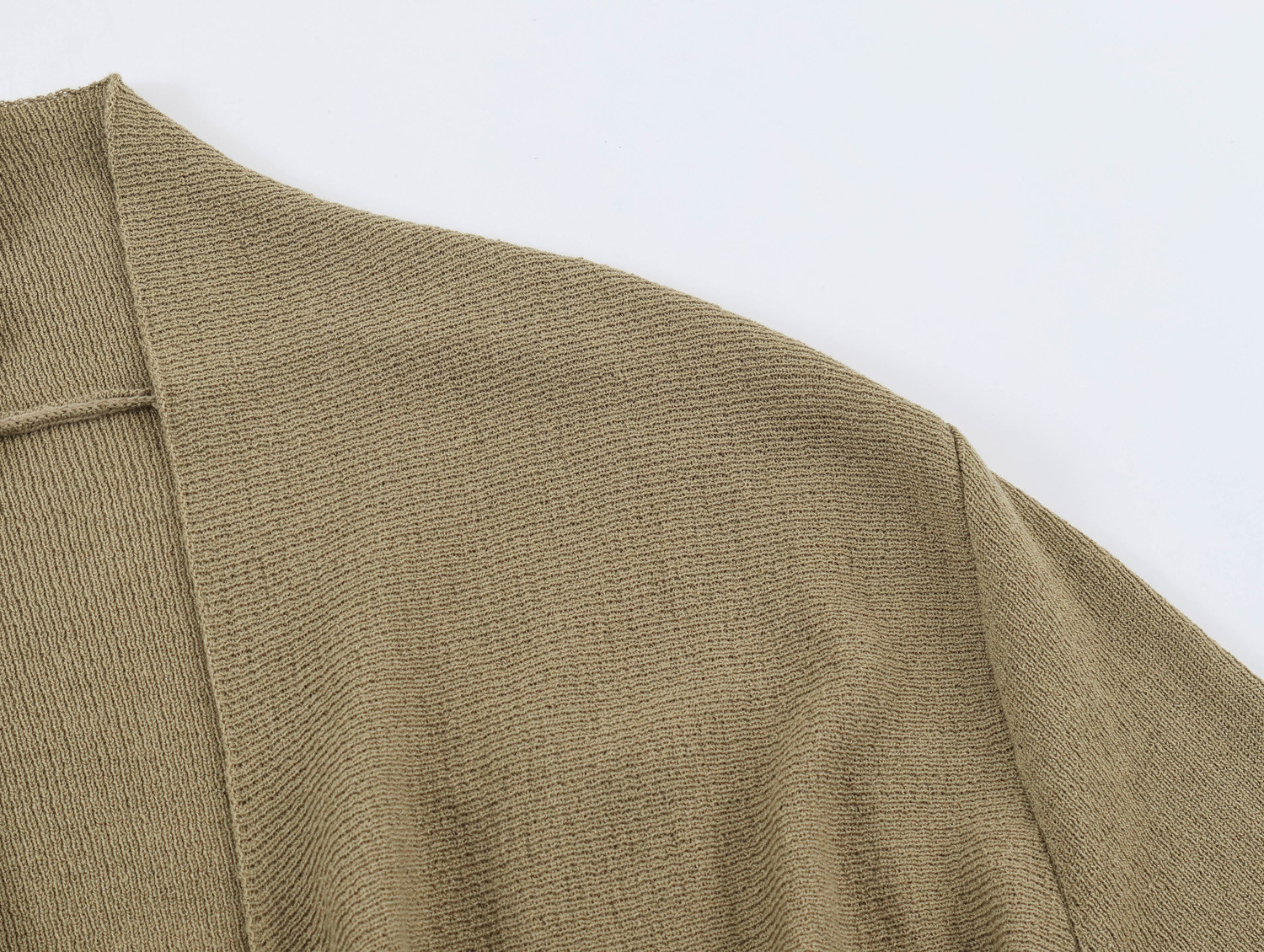 Tie-Waist Knit Cardigan