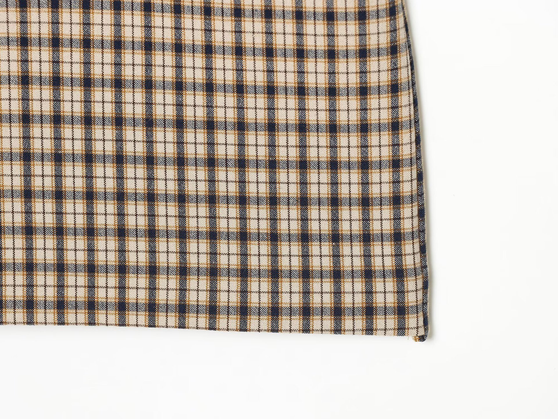 Checked Sleeveless Playsuit