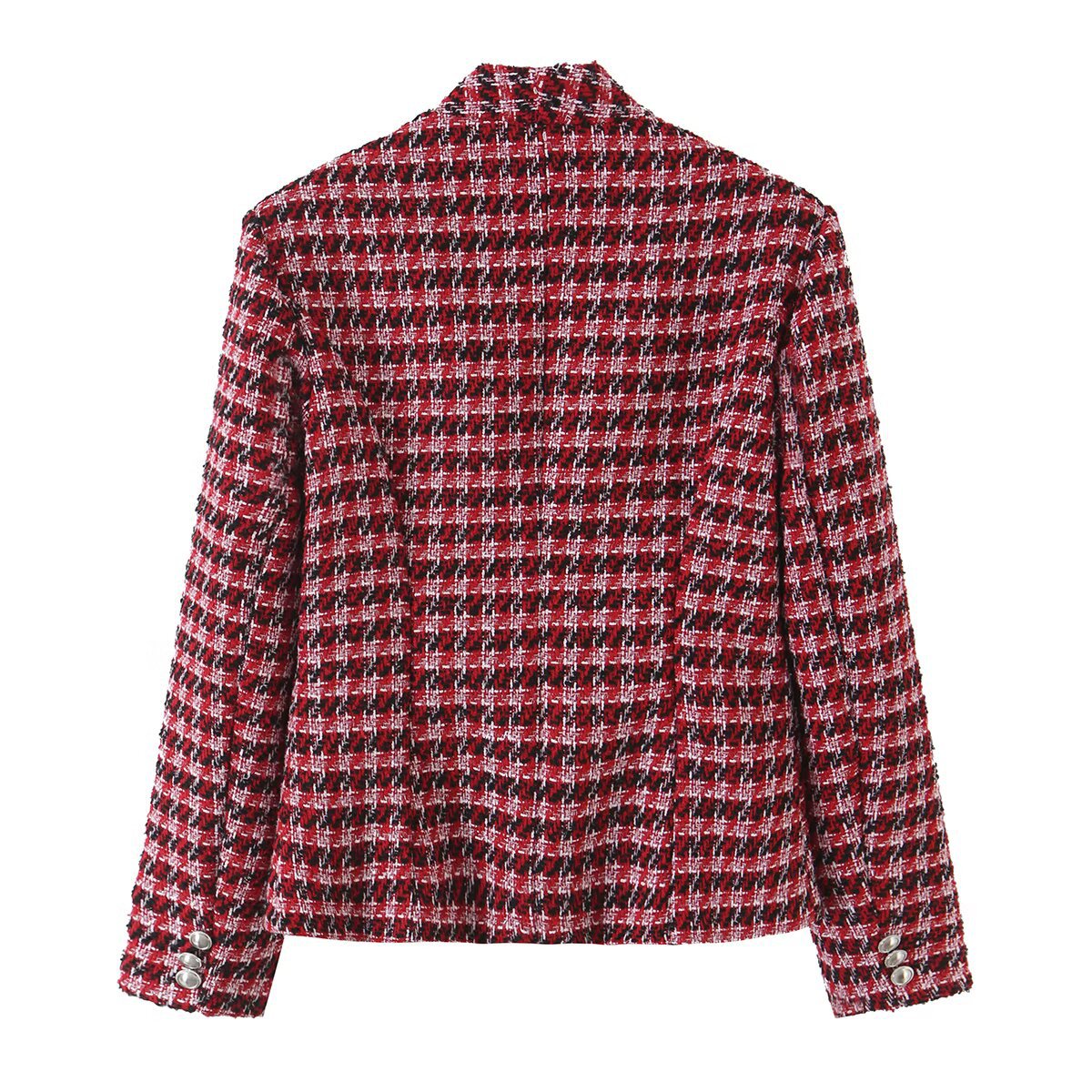 Checked Tailored Blazer