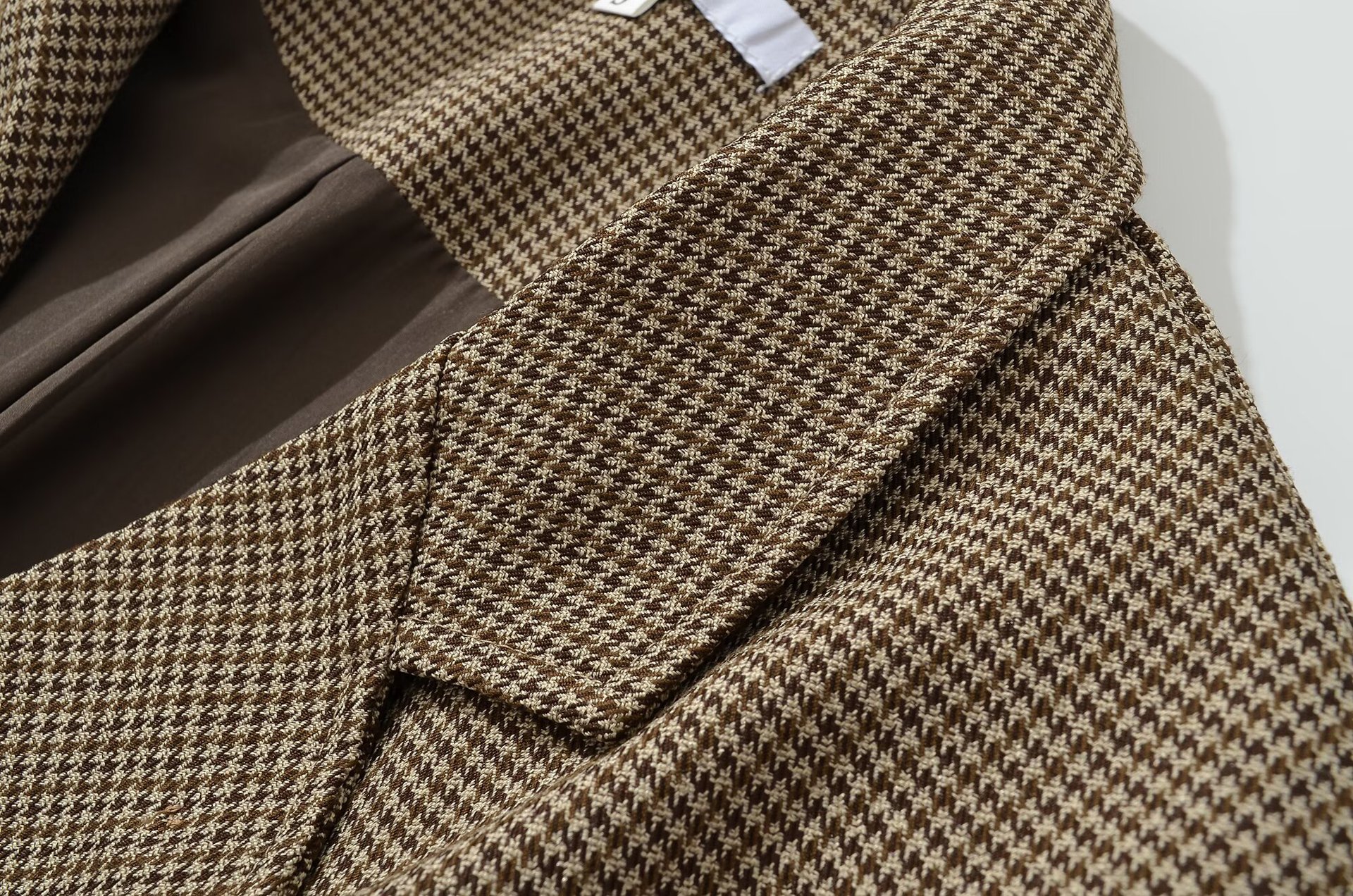 Tie-Waist Checked Jacket