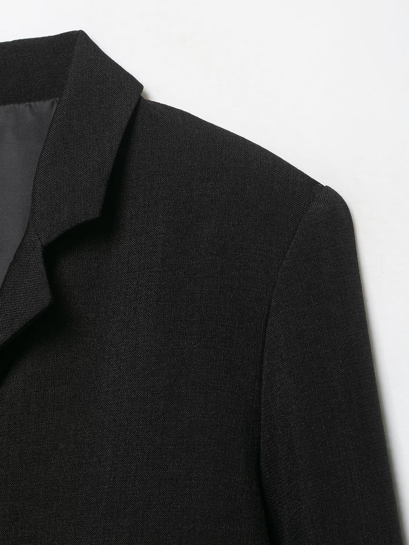 Fitted Single-Breasted Blazer