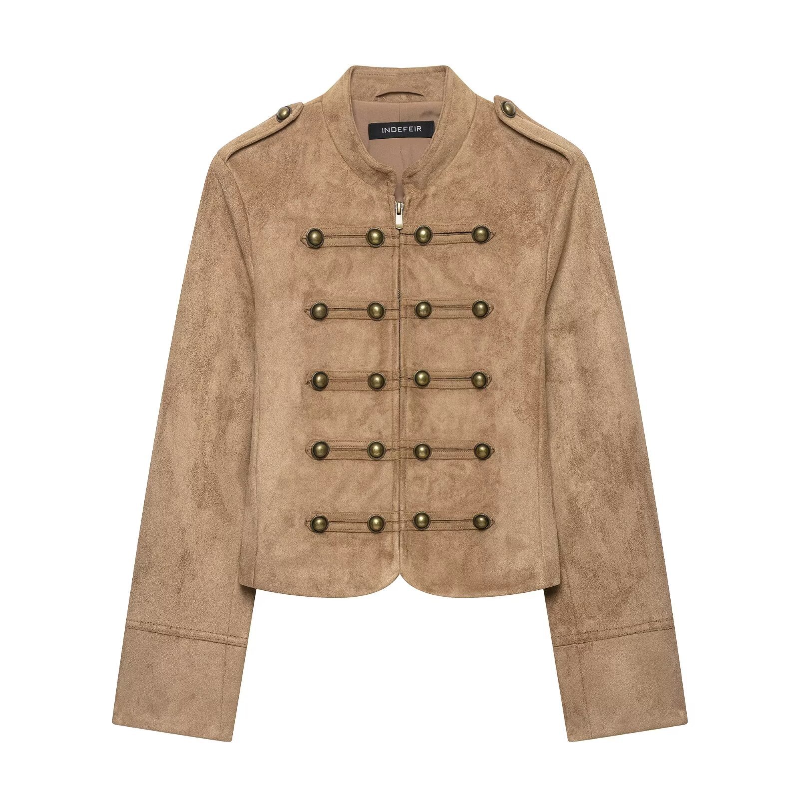 Zipper slim fit jacket