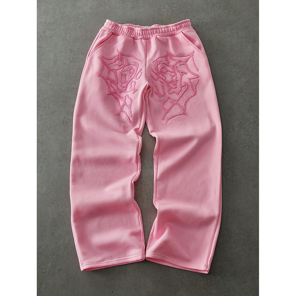 Street Retro Straight Leg Casual Pants Men Spring Autumn New Loose Wide Leg Floor-Length Trousers