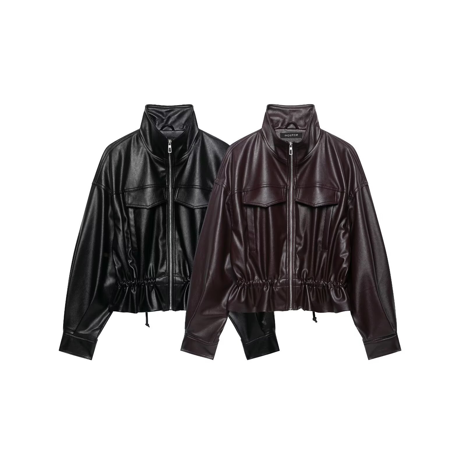 Adjustable waist jacket