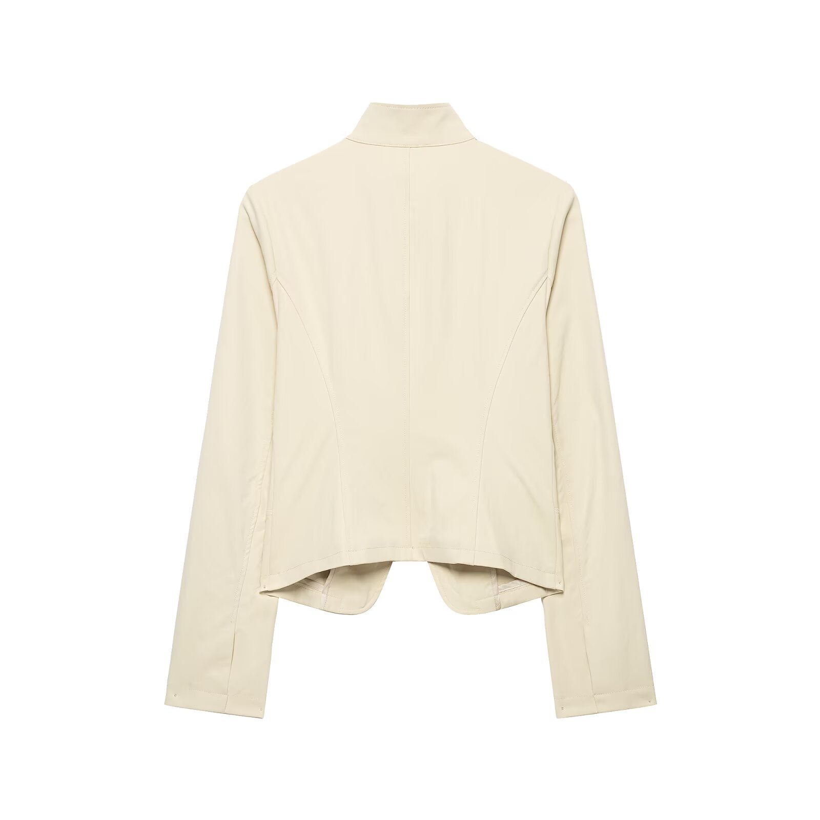 Asymmetric Button Jacket