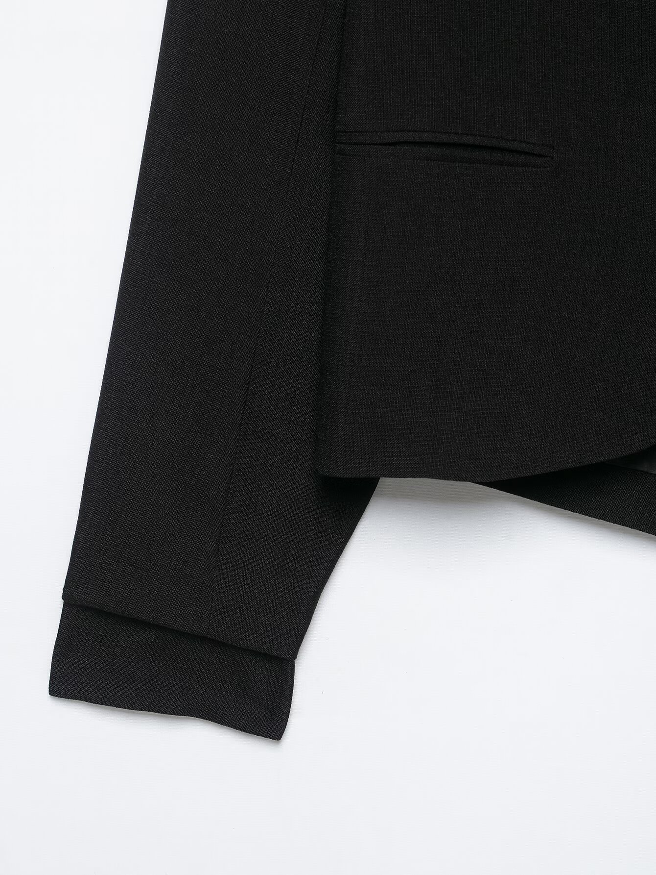 Fitted Single-Breasted Blazer