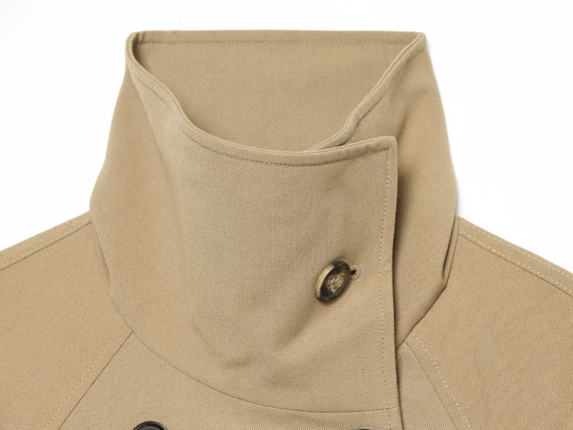 Drawstring Short Trench
