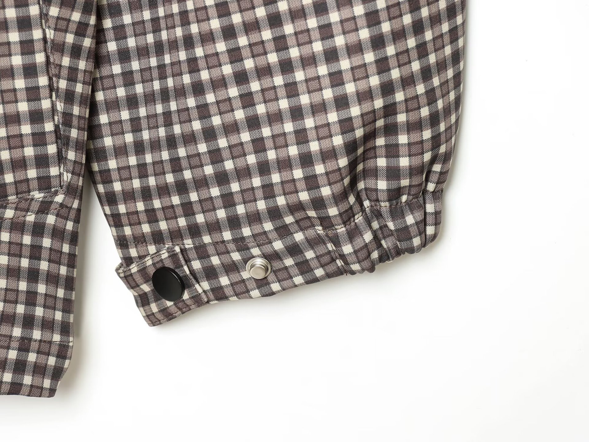 Hooded Check Jacket