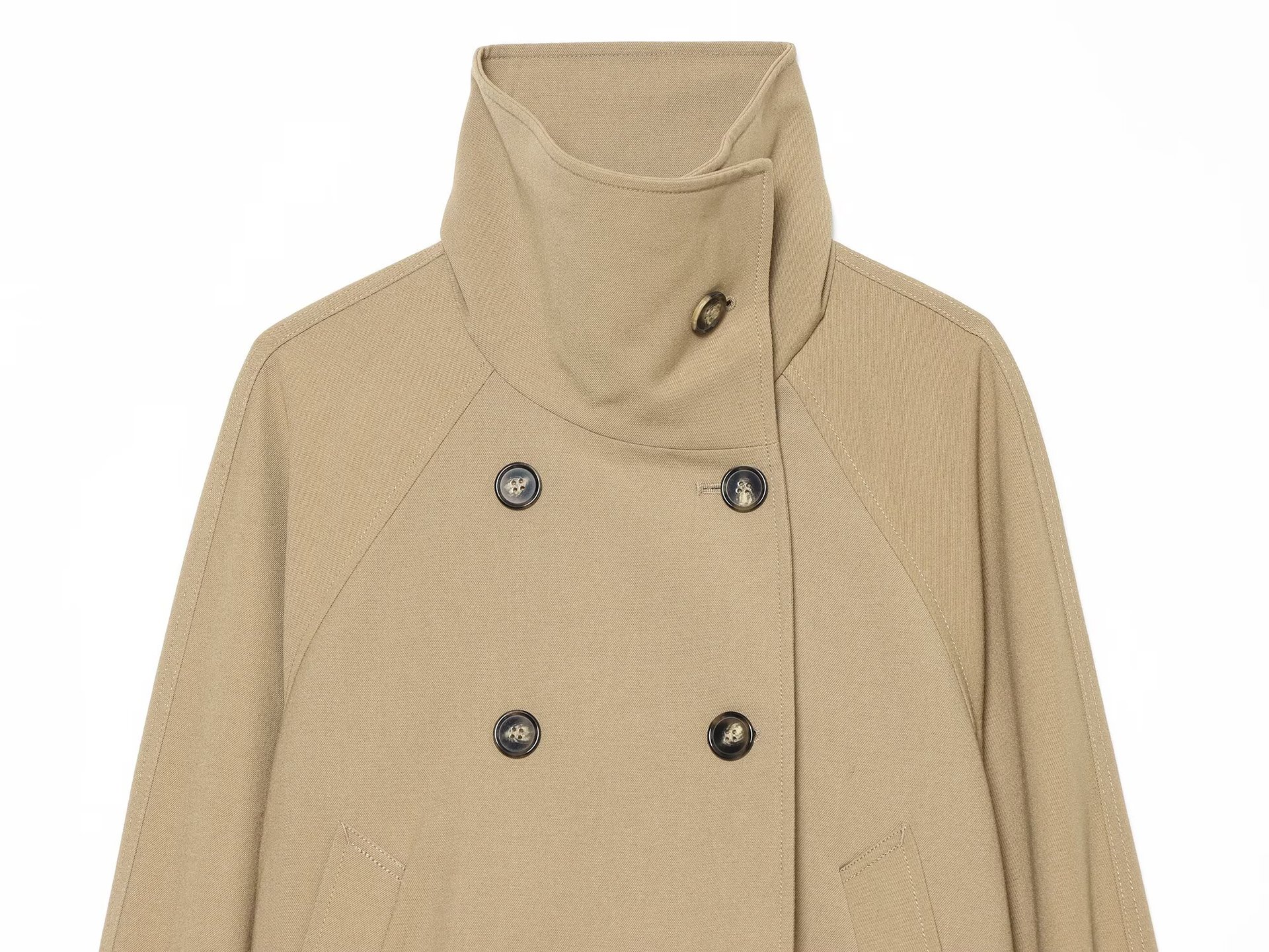 Drawstring Short Trench