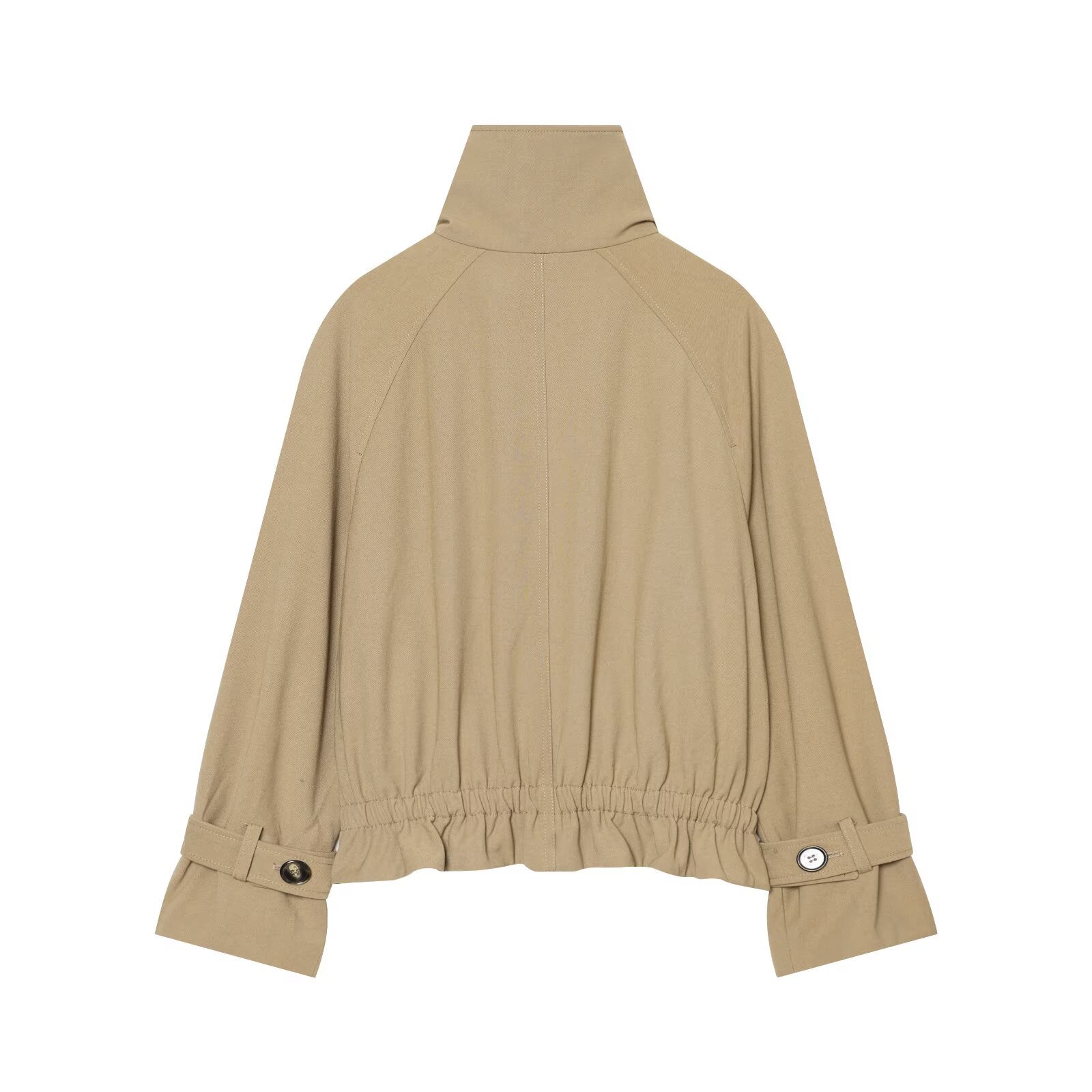 Drawstring Short Trench