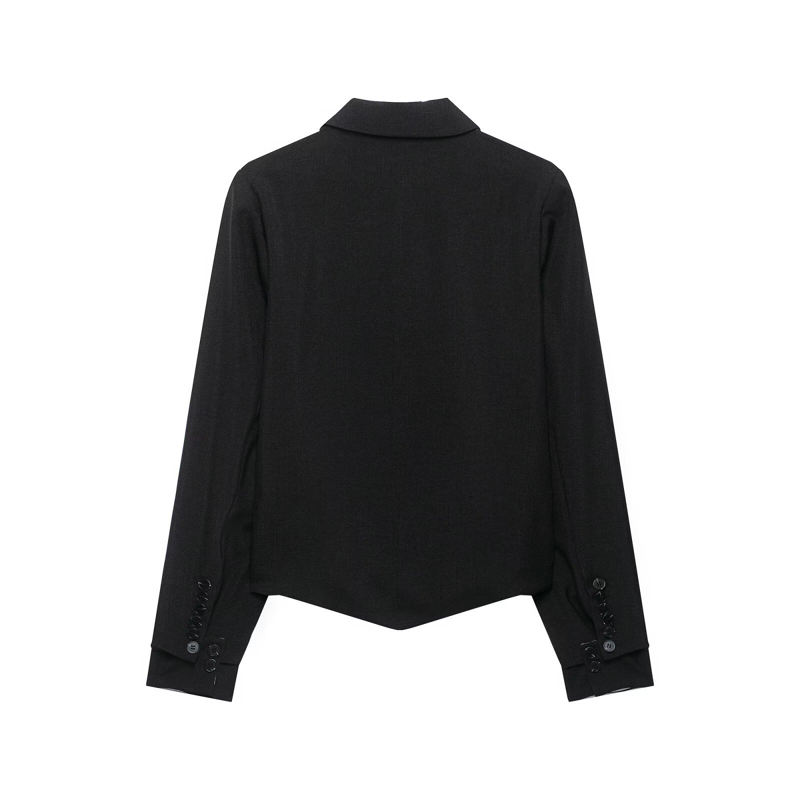 Fitted Single-Breasted Blazer